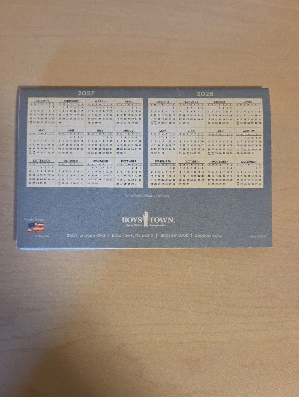 2027 Gnome is Where the Heart Is Pocket Calendar